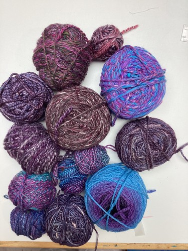 Mixed lot hand - dyed,,