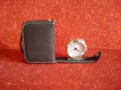Travel desk quartz clock - quartz, in