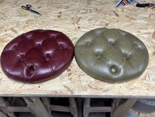 REAL LEATHER chesterfield