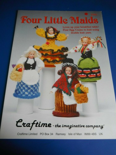 Craftime four little maids - four, egg