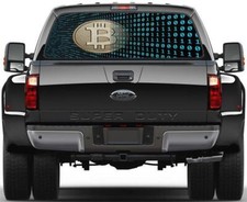 Bitcoin Cryptocurrency Rear