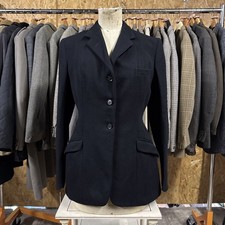 Pytchley Hunt Coat Phillips & Piper Womens Show Jacket Equestrian Black 12/14