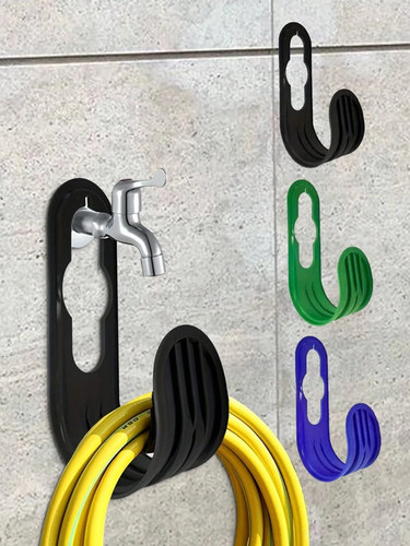 Wall mounted garden hose - mounted,