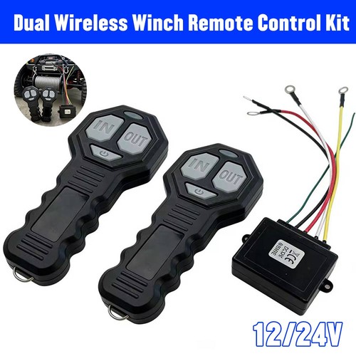 Dual wireless winch remote - dual,