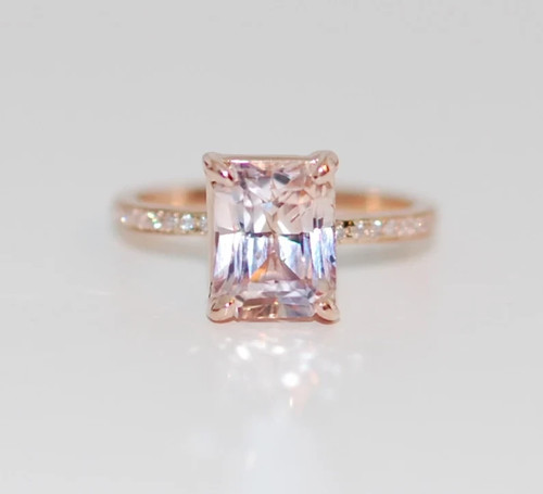 Natural pink sapphire - natural,