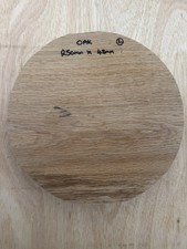 L) Oak Woodturning Bowl Blank