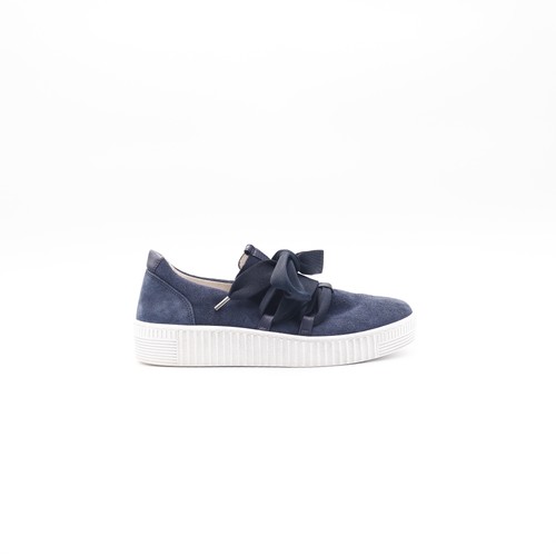 Gabor womens slip - slip-ons, blue
