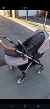 Silvercross pram with carrycot - with,