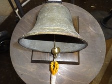Brass bronze bell - a, bell.
