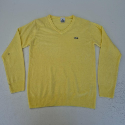 Lacoste jumper medium yellow - medium,