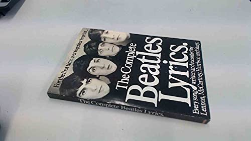 The complete beatles lyrics - beatles, by