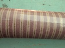 One roll vintage 1980s 90s wallpaper unused John Wilman carrera stripe pink 10 M