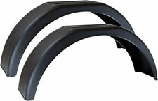 Pair Of Deluxe Trailer Wheel Arch Mudguard Mud Guard Black 13" 13 Inch Mudguards