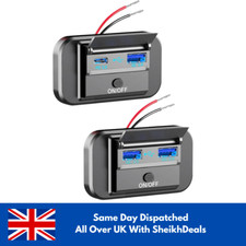 12v Dual USB Fast Charger