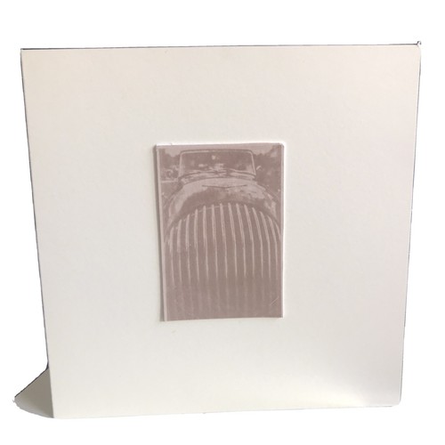 Original cyanotype duel - duel, toned