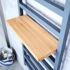 *CLEARANCE* Terma Beech Shelf for SIMPLE Heated Towel Rail; 500 mm