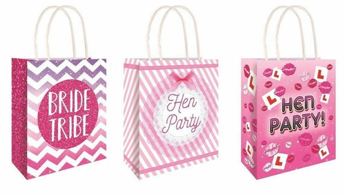 Hen party bags bride - hen,