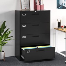 2/3/4 Drawers Lateral Metal