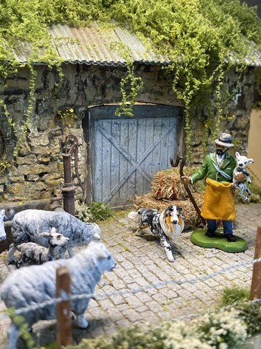 Britains herald set sheep - set,