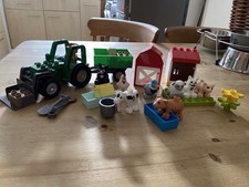lego duplo farm tractor,Animal Care,farm Animals,4687,10949,10870