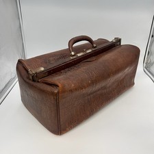 VTG Tooled Leather Doctors Bag