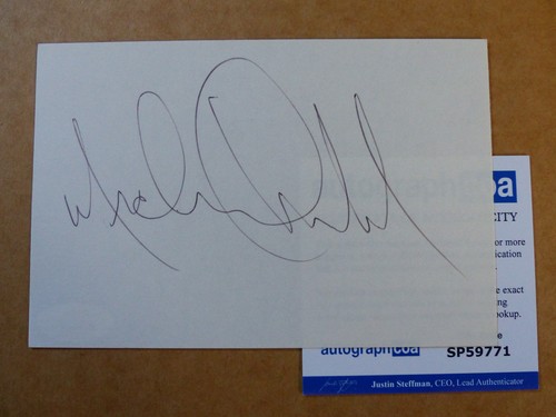 Michael jackson signed - michael,