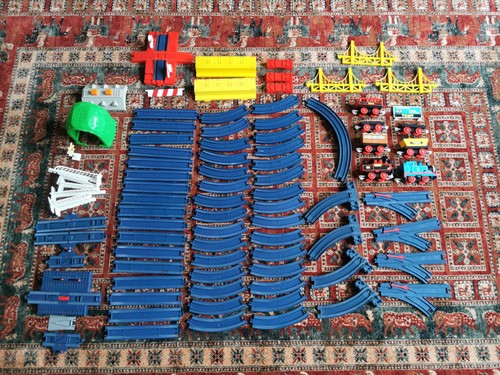 Assorted tomy train - track, set