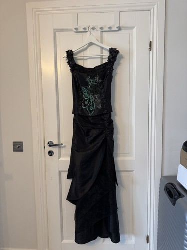 Black embelished victorian - black,