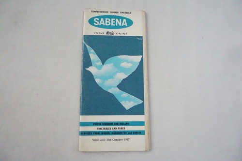 Oct 1967 sabena belgian - 1967,