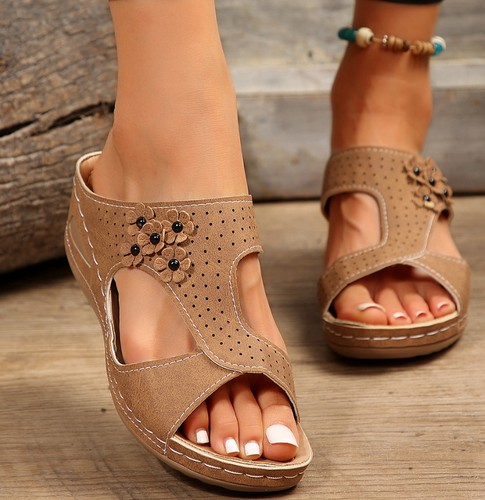 Summer womens wedge heel - womens,