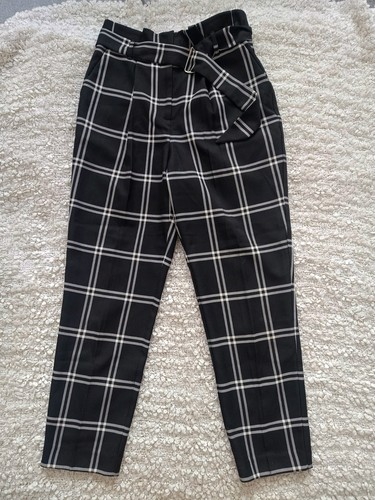Warehouse black white check - black, &