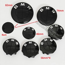 Carbon Fiber Black BMW Car