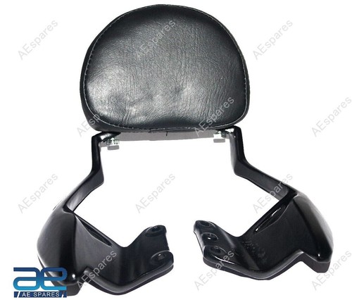 Passenger backrest with black - with,