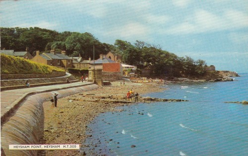Postcard heysham point - heysham,
