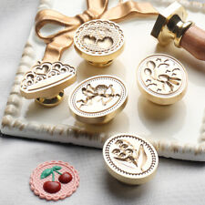 3D Wax Seal Stamp Brass Head Sealing Stamper Invitation Card Wedding DIY Decor