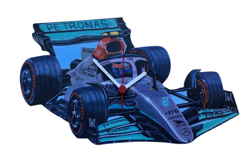 Mercedes amg petronas - mercedes, clock