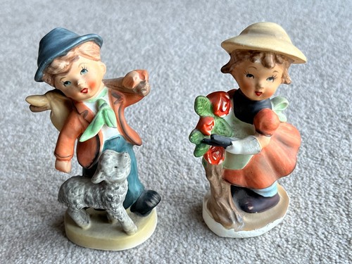 Pair vintage hummel - pair,