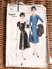 Vintage Vogue 1950s Sewing