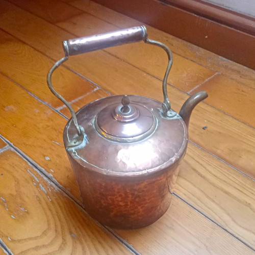 Vintage copper stove top - vintage,