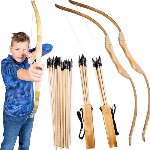 Bamboo wood bow with - bamboo,