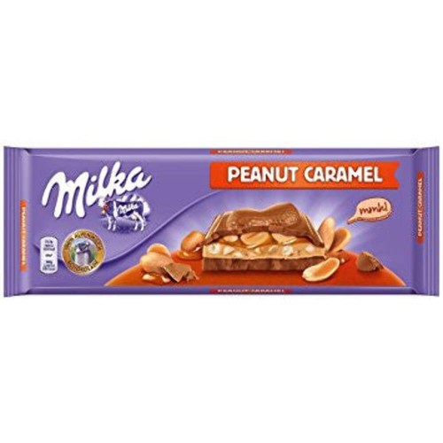Milka milk chocolate peanut - milka,