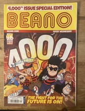 Beano 4000th Issue Special edition 31.08.2019 Dennis The Menace.