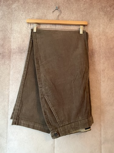 Vintage corduroy khaki - khaki, dark