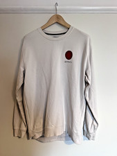Edwin Jeans Japanese Sun Crew Sweat - White Size L 99P No reserve