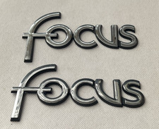FORD FOCUS - BOOT  BADGES / EMBLEMS (PAIR) - 132 X 70 MM