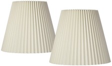 Set of 2 Pleated Lamp Shades
