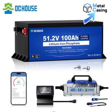 DCHOUSE 48V 100Ah Lithium Golf