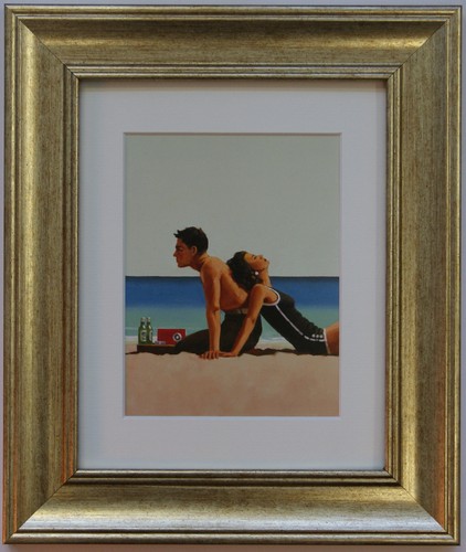 Beach lovers jack vettriano - beach, by
