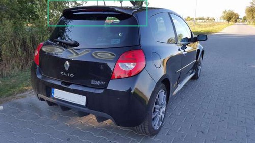 Renault clio mk3 rear - mk3, roof