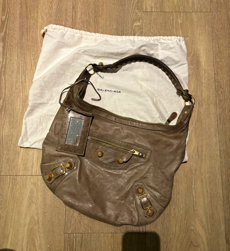 Balenciaga brown leather - balenciaga,
